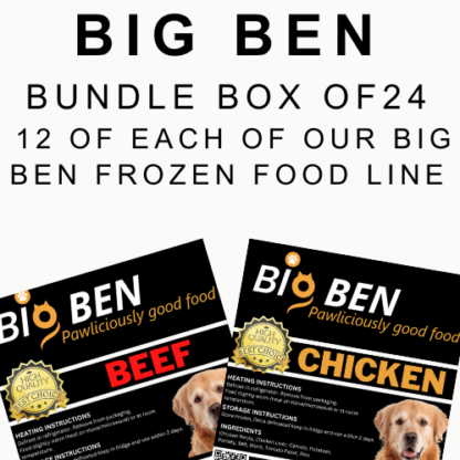 Save 10% Value Pack Big Ben - Beef and Chicken 400g box of 24