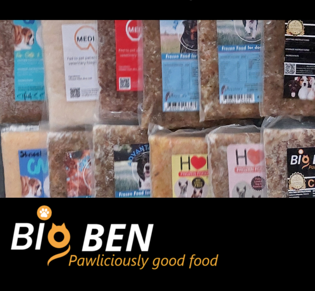Big Ben Pets Trusted supplier of frozen dog meals and Pet products